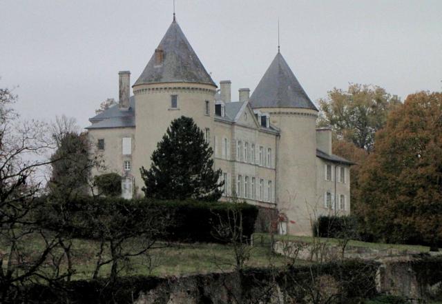 le château de Drouilles à Blond