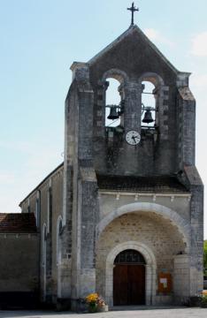 Saint-Maurice-les-Brousses : église 19è siècle