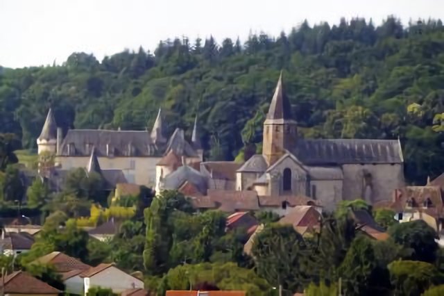 Vue sur le village de Nexon