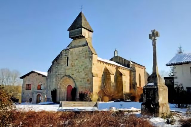 Eglise Saint Martin à Saint Martin de Jussac, Haute Vienne