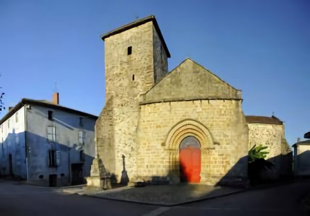 Eglise Saint Saturnin à Chaillac sur Vienne, 87