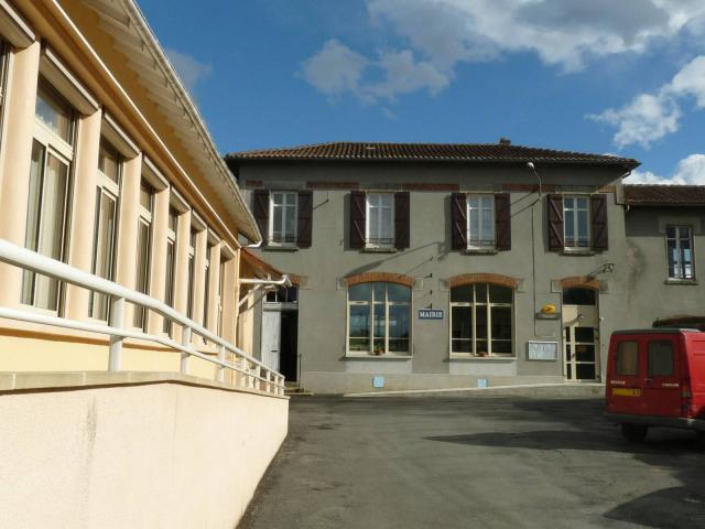 mairie de Chéronnac, Haute-Vienne, France