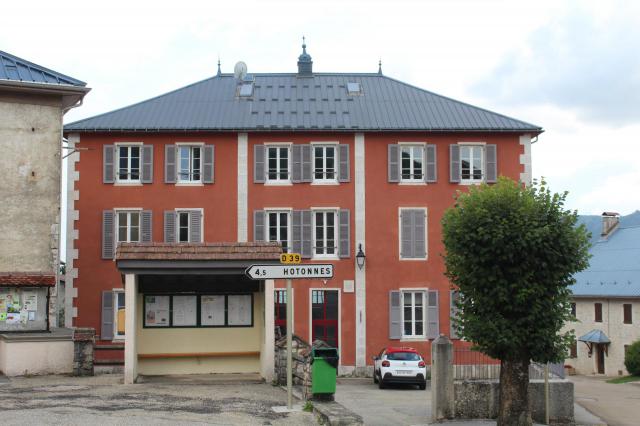 Unknown language: Mairie du Grand-Abergement, Haut-Valromey.