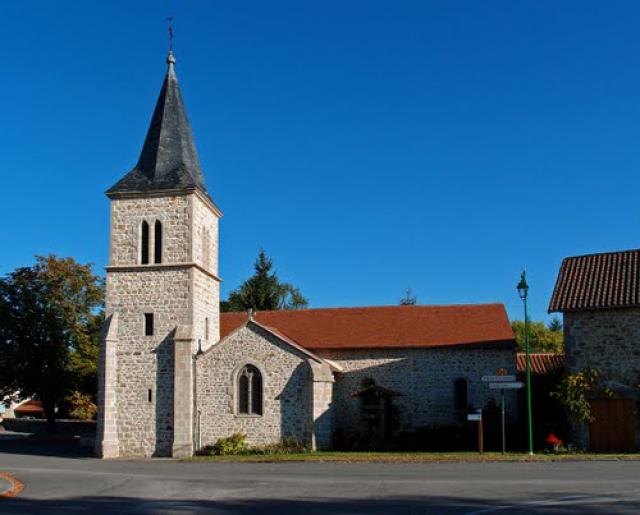 L'église de Pensol - Oct 2011