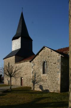 Masléon : église reconstruite au 14è et 17è siècles