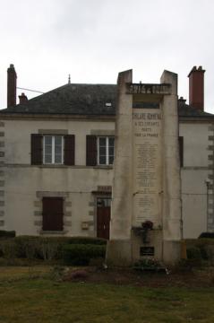 Saint-Hilaire-Bonneval : monument aux morts