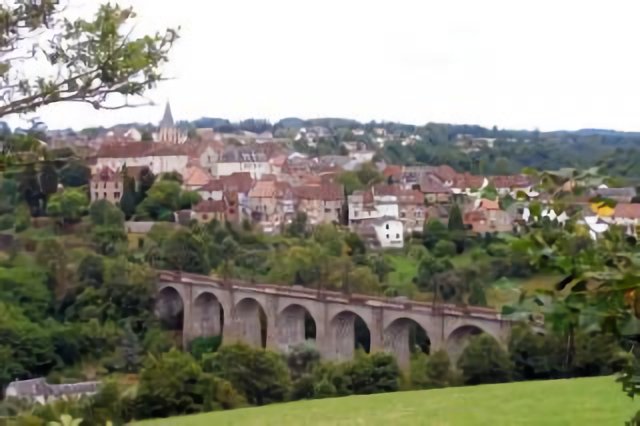 The village of Pierre-Buffiere