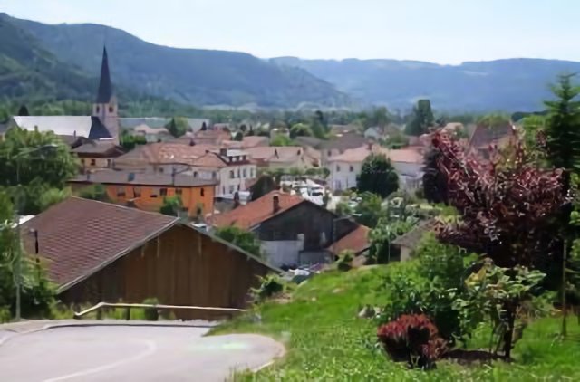 Saint-Amé, Vosges, vue sur le centre