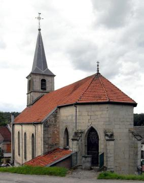 L'église Saint-Valbert à Trémonzey