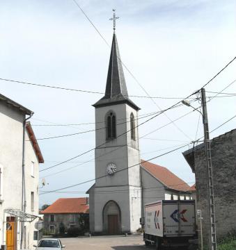 L'église Saint-Léonard à Socourt