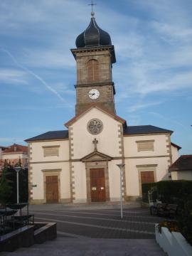 église de Golbey en Lorraine