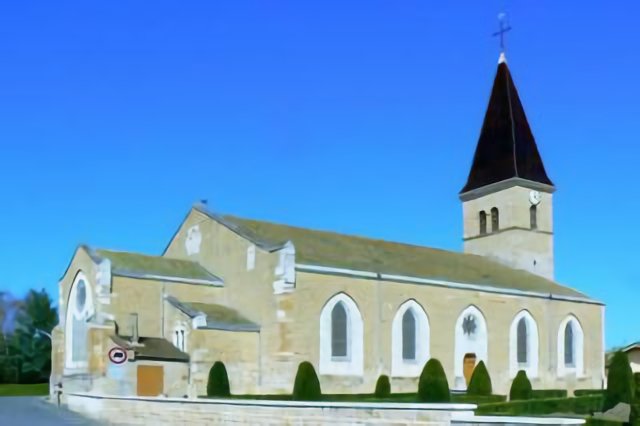 Eglise de Manziat (Ain)