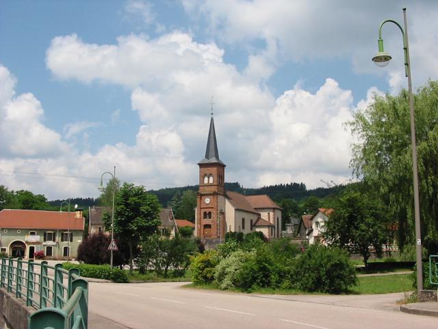 Hurbache Commune du canton de Senones (Vosges) Photo personnelle du 29 juin 2006. Copyright © Christian Amet