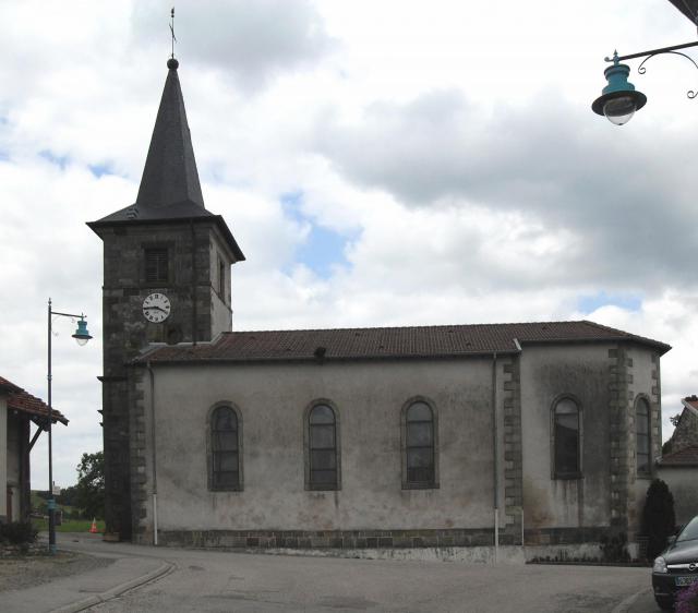 L'église Saint-Mathieu à Bouxières-aux-Bois