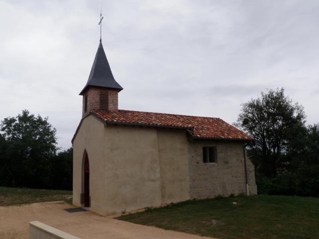 Extérieur de la chapelle Saint-Basle de Lignéville