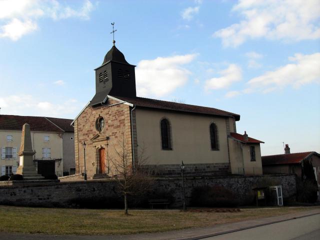 L'église Saint-Epvre à Bonvillet