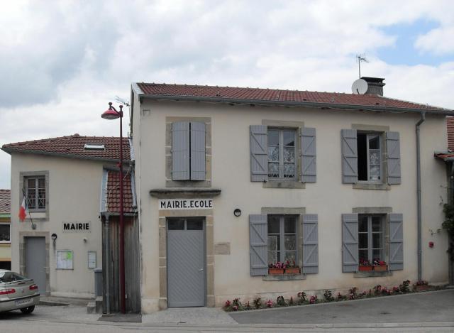 La mairie-école de Saint-Vallier