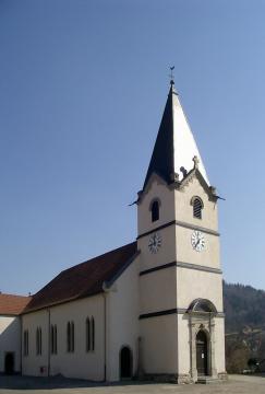 L'église Saint-Blaise á Ménil, côté nord