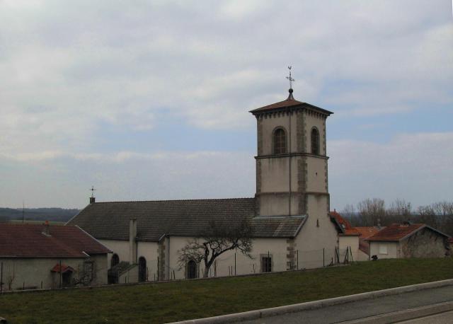 L'église Saint-Roch à Regnévelle