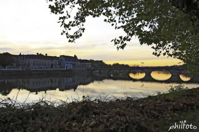 Joigny, rive gauche et le pont St Nicolas