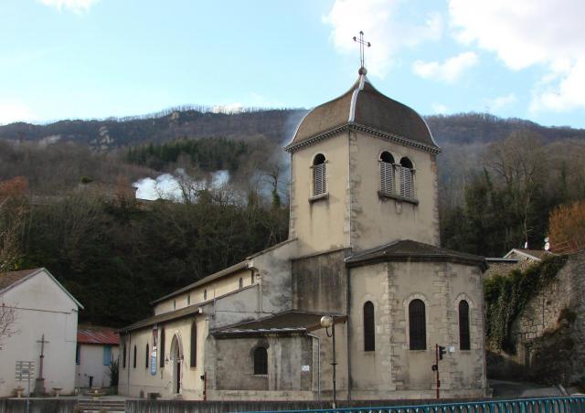 L'église Saint Antoine à Saint-Rambert-en-Bugey