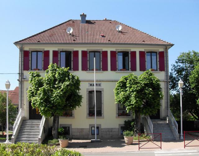 La mairie de Courtelevant
