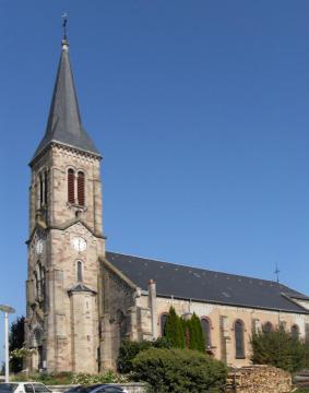 L'église Saint-Nicolas à Meroux