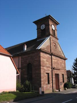 Eglise paroissiale consacrée à Sainte-Suzanne