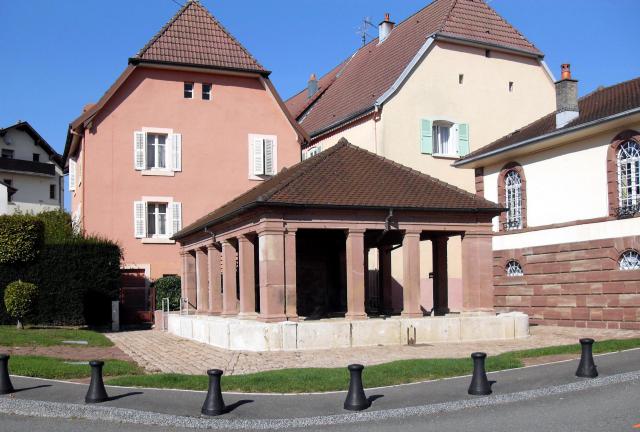Le lavoir du corps de grande à Bourogne