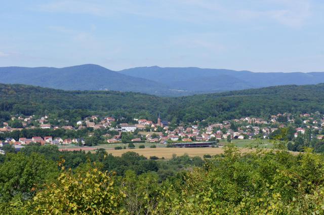 Vue général d'Offemont.