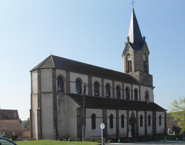 L'église Saint-Thiébaud à Vézelois