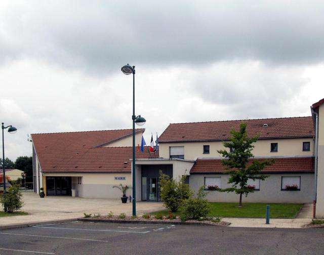 La mairie de Châtenois-les-Forges