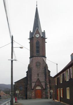 L'église Saint-Jean-Baptiste à Giromagny