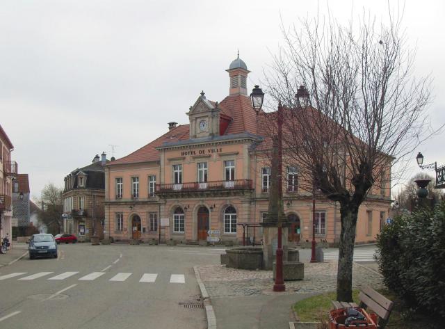 L'hôtel de ville de Giromagny