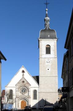 L'église Saint-Léger à Delle