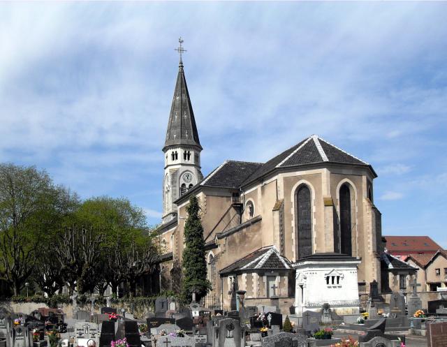 L'église Saint-Joseph à Valdoie