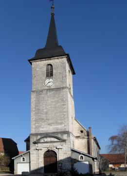 L'église Saint-Mathieu à Pérouse, côté ouest
