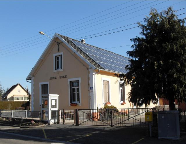 La mairie-école de Romagny-sous-Rougemont