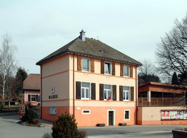 La mairie de Petitmagny