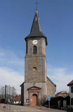 L'église Saint-Vincent à Lachapelle-sous-Chaux
