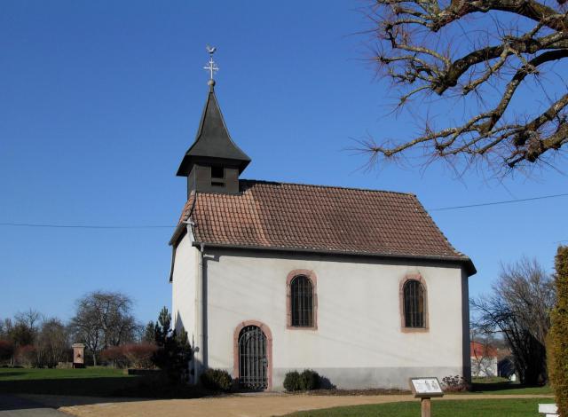 La chapelle Sainte-Brigitte et Saint-Roch d'Eguenigue
