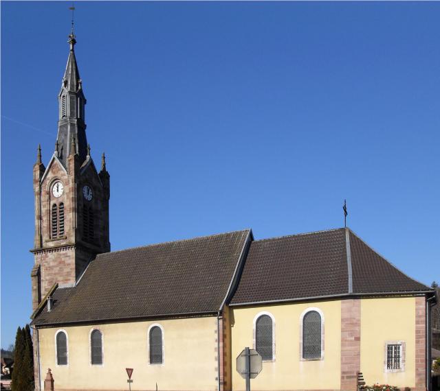 L'église Saint-Vendelin d'Anjoutey