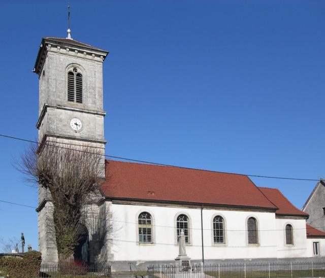 L'église de la Nativité-de-Notre-Dame à Villars-le-Sec