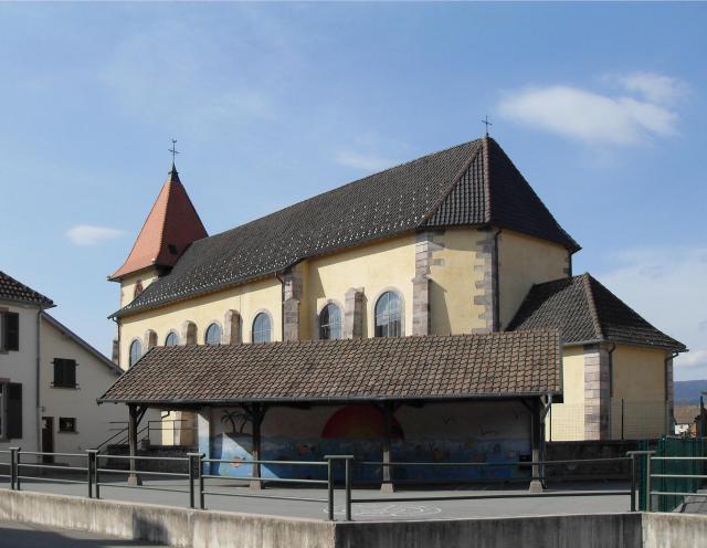 L'église Saint-Martin à Chaux