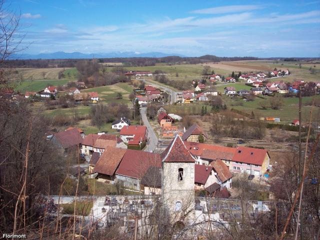 Panorama depuis la tour de Florimont