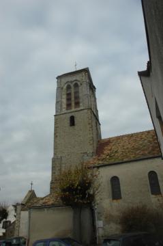 Egly, l'Eglise Saint-Pierre-et-Saint-Paul est remarquable par son clocher du XIIIe siècle (91) - Randonnée du 6 décembre 2008