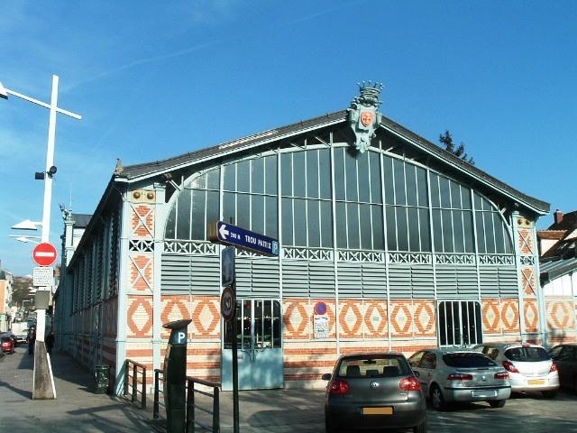 La halle du marché couvert de Corbeil-Essonnes (91)