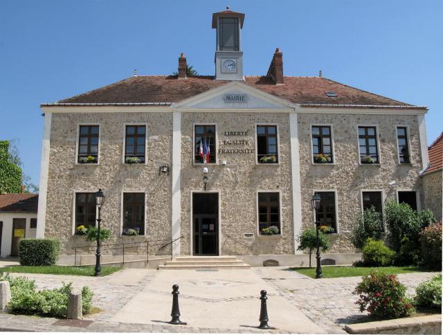 Mairie de la commune de Saint-Maurice-Montcouronne (France, Essonne)