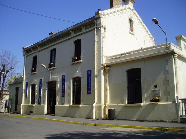 Bâtiment de la gare d'Athis-Mons, Essonne, France