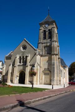 Eglise de Soisy-sur-Seine, Soisy-sur-Seine, Essonne, France